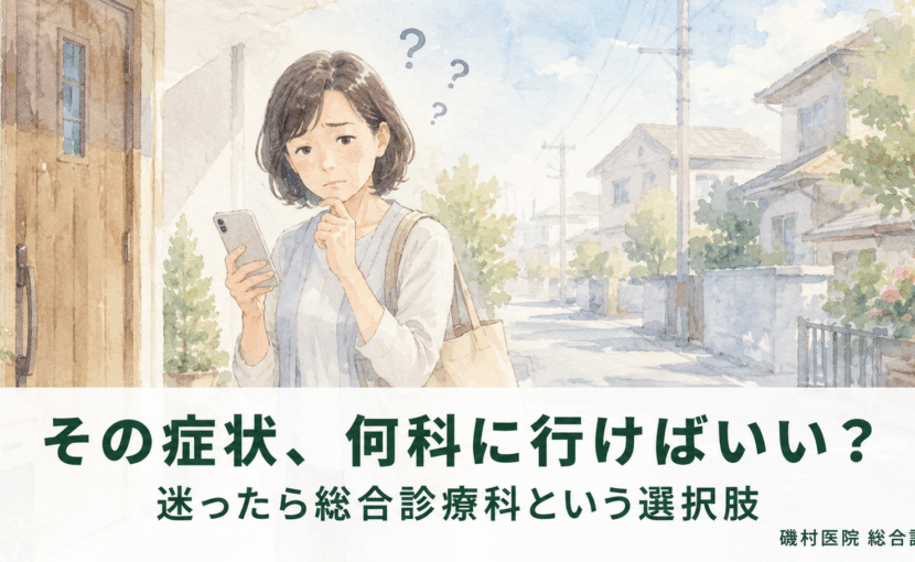 何科に行けばいいか分からないときの受診先